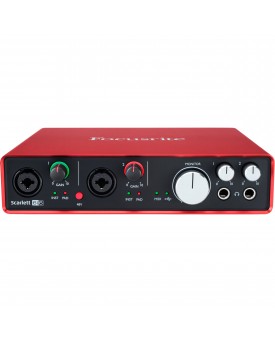 FOCUSRITE SCARLETT 6i6 (2ND GEN), 6IN/6OUT USB2.0 AUDIO INTERFACE